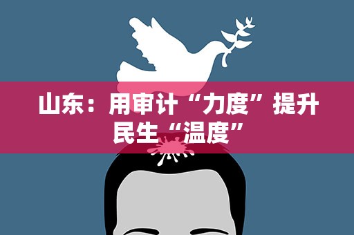 山东：用审计“力度”提升民生“温度”