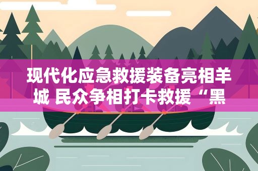 现代化应急救援装备亮相羊城 民众争相打卡救援“黑科技”