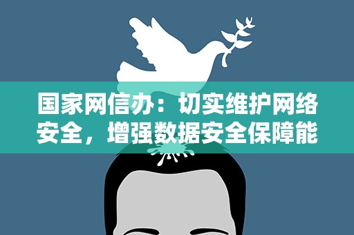 国家网信办：切实维护网络安全，增强数据安全保障能力