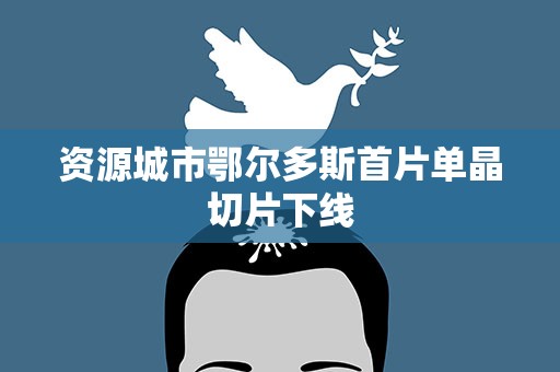 资源城市鄂尔多斯首片单晶切片下线
