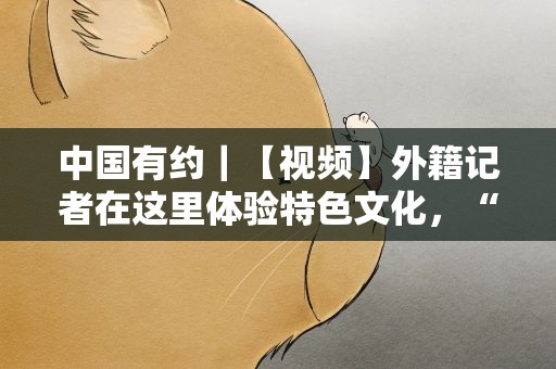 中国有约｜【视频】外籍记者在这里体验特色文化，“海丝”起点不只海洋传奇
