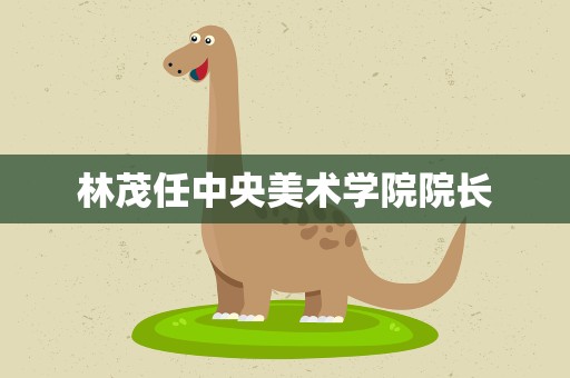 林茂任中央美术学院院长