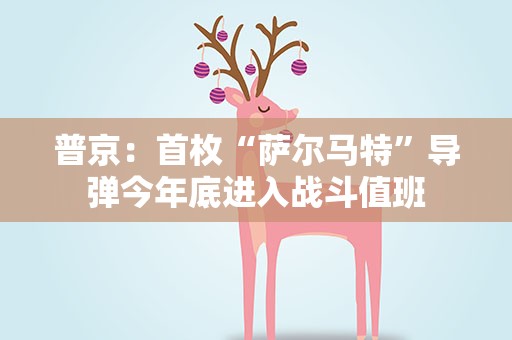 普京：首枚“萨尔马特”导弹今年底进入战斗值班