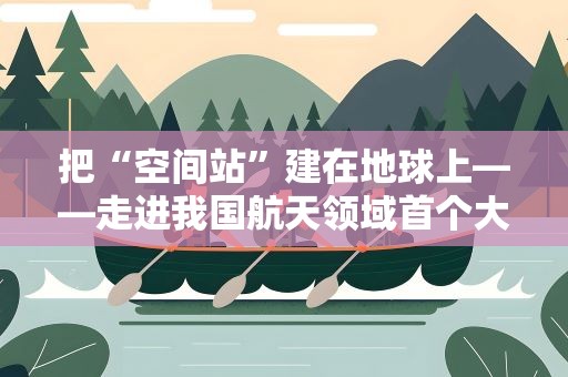 把“空间站”建在地球上——走进我国航天领域首个大科学装置