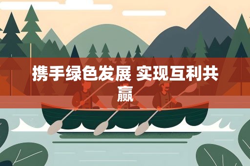 携手绿色发展 实现互利共赢