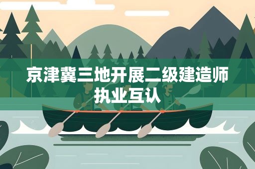 京津冀三地开展二级建造师执业互认