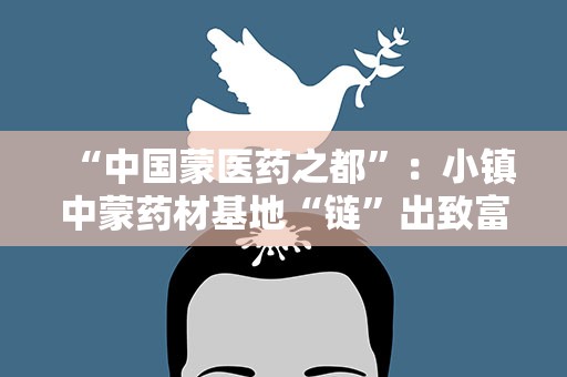 “中国蒙医药之都”：小镇中蒙药材基地“链”出致富“新良方”