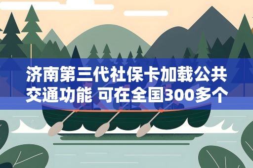 济南第三代社保卡加载公共交通功能 可在全国300多个城市乘车