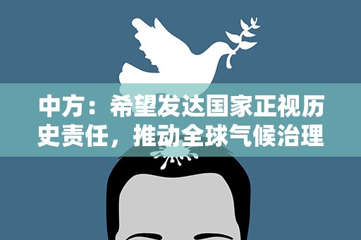 中方：希望发达国家正视历史责任，推动全球气候治理取得实质性进展