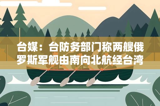 台媒：台防务部门称两艘俄罗斯军舰由南向北航经台湾东部海域
