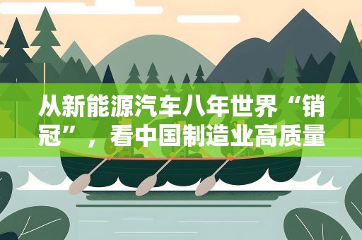 从新能源汽车八年世界“销冠”，看中国制造业高质量发展“密码”
