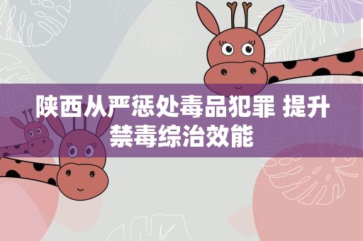 陕西从严惩处毒品犯罪 提升禁毒综治效能