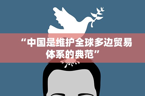 “中国是维护全球多边贸易体系的典范”