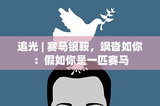 追光 | 赛马银鞍，飒沓如你：假如你是一匹赛马