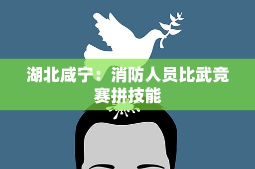 湖北咸宁：消防人员比武竞赛拼技能