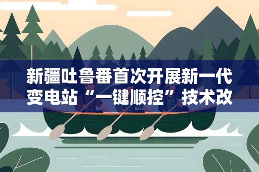 新疆吐鲁番首次开展新一代变电站“一键顺控”技术改造