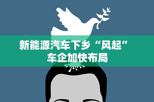 新能源汽车下乡“风起” 车企加快布局