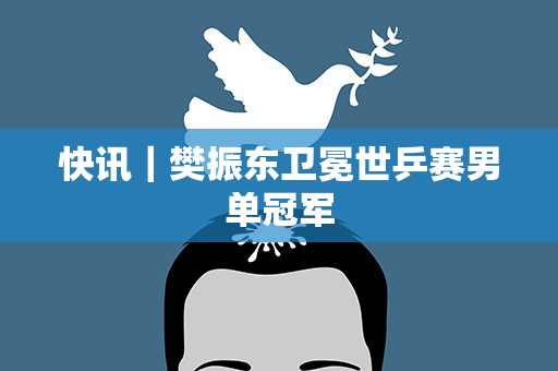 快讯｜樊振东卫冕世乒赛男单冠军