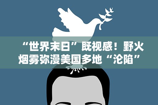 “世界末日”既视感！野火烟雾弥漫美国多地“沦陷”