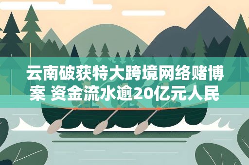 云南破获特大跨境网络赌博案 资金流水逾20亿元人民币