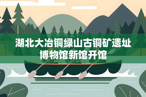 湖北大冶铜绿山古铜矿遗址博物馆新馆开馆