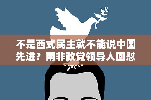 不是西式民主就不能说中国先进？南非政党领导人回怼BBC主持人