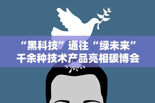 “黑科技”通往“绿未来” 千余种技术产品亮相碳博会