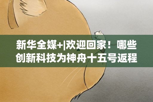 新华全媒+|欢迎回家！哪些创新科技为神舟十五号返程保驾护航？