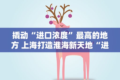 撬动“进口浓度”最高的地方 上海打造淮海新天地“进口示范区”
