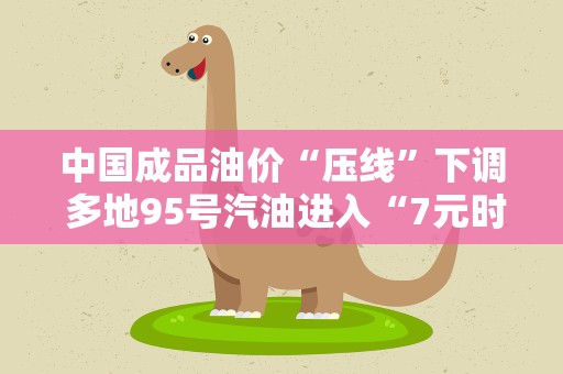 中国成品油价“压线”下调 多地95号汽油进入“7元时代”