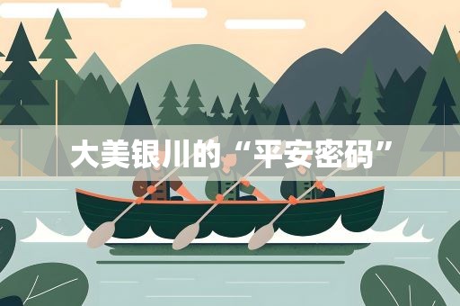 大美银川的“平安密码”