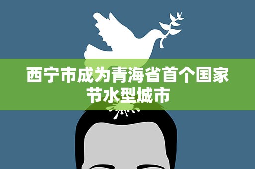 西宁市成为青海省首个国家节水型城市