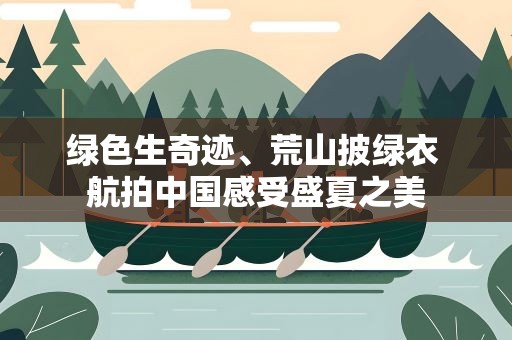 绿色生奇迹、荒山披绿衣 航拍中国感受盛夏之美