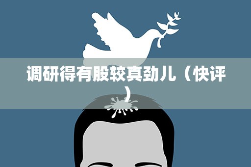 调研得有股较真劲儿（快评）