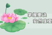【健康养生】夏季养生有诀窍，中医八法，让您安度夏日！