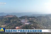 我国多种矿产勘查开发实现新突破